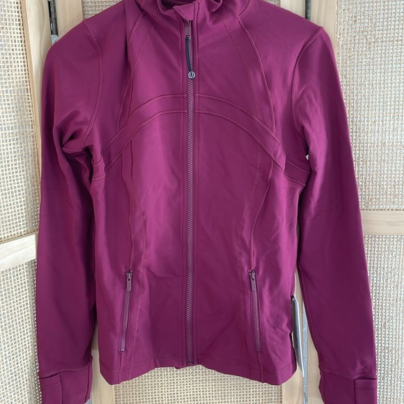 NWT LULULEMON DEFINE JACKET LUON DEEP LUXE SIZE 8 - Picture 1 of 7